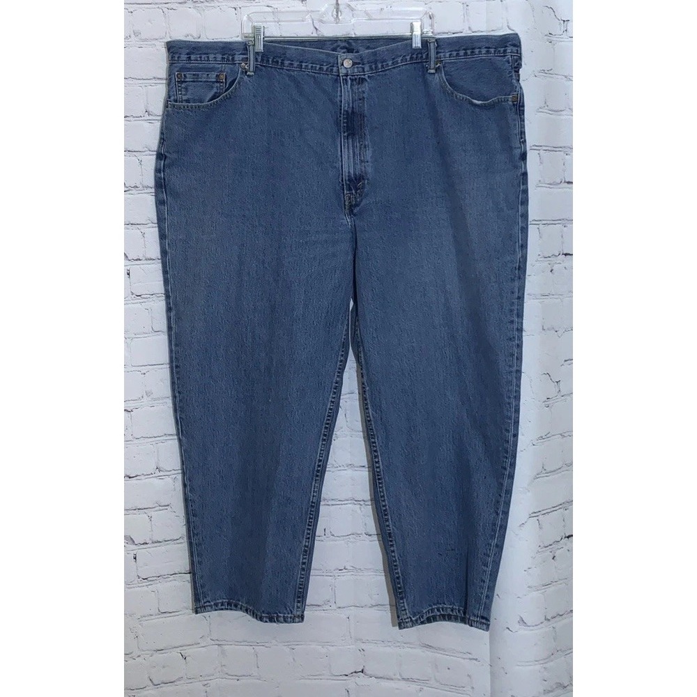 Levi's 560 Jeans Men's 52x30 Loose Comfort Fit Tapered Blue Denim